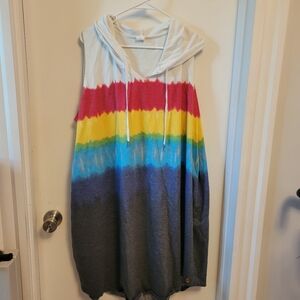 Hooded Swim Cover Up